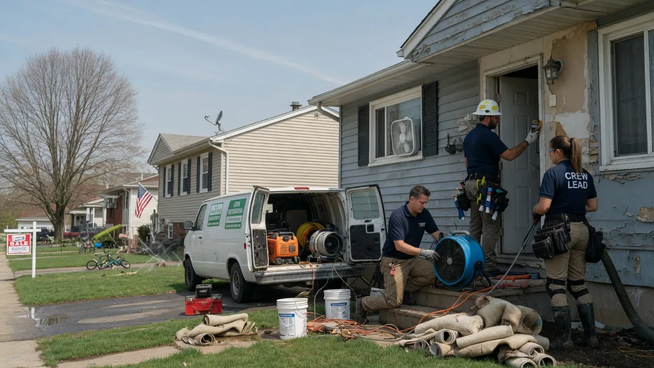 Flood Cleanup in Hutchinson, MN near me
