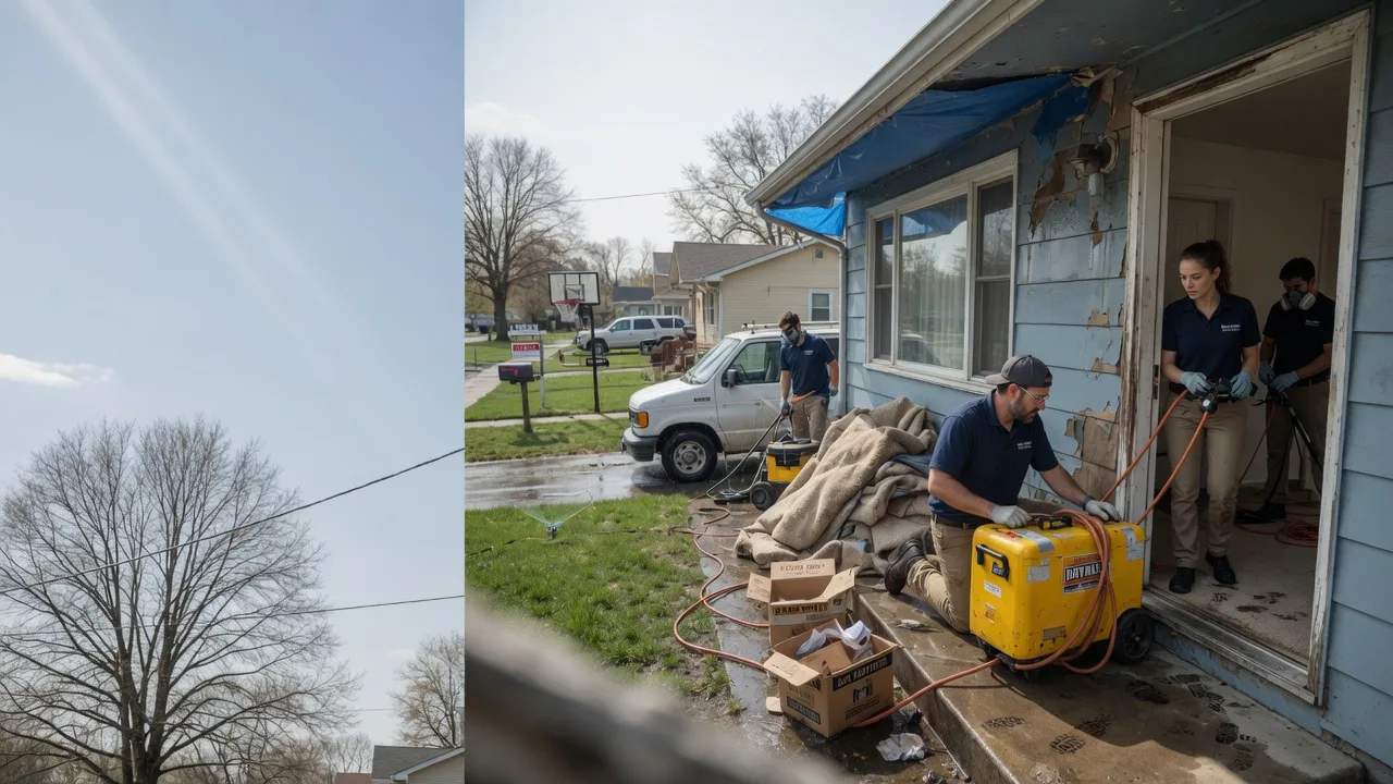 Basement Flood Cleanup in Hutchinson, MN near me